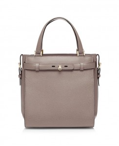 Tek Askılı Koyu Kahverengi Deri Çanta