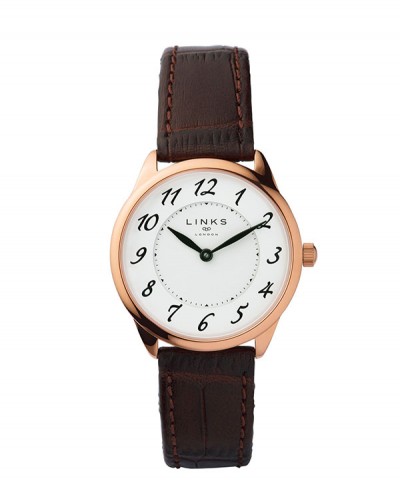 Koyu Kahverengi Kol Saati